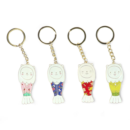 Merlion Outfit Keychain