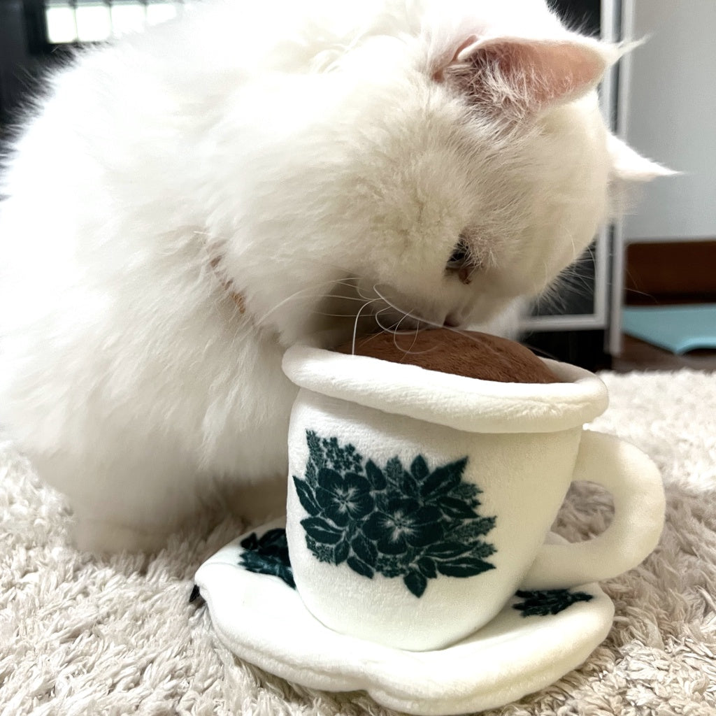 Furball Kopi Cup Bell Toy