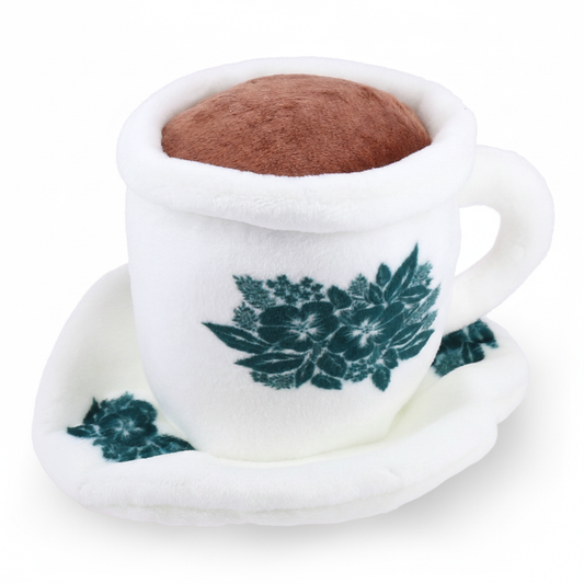 Waggle Kopi Cup Squeakie Chew Toy