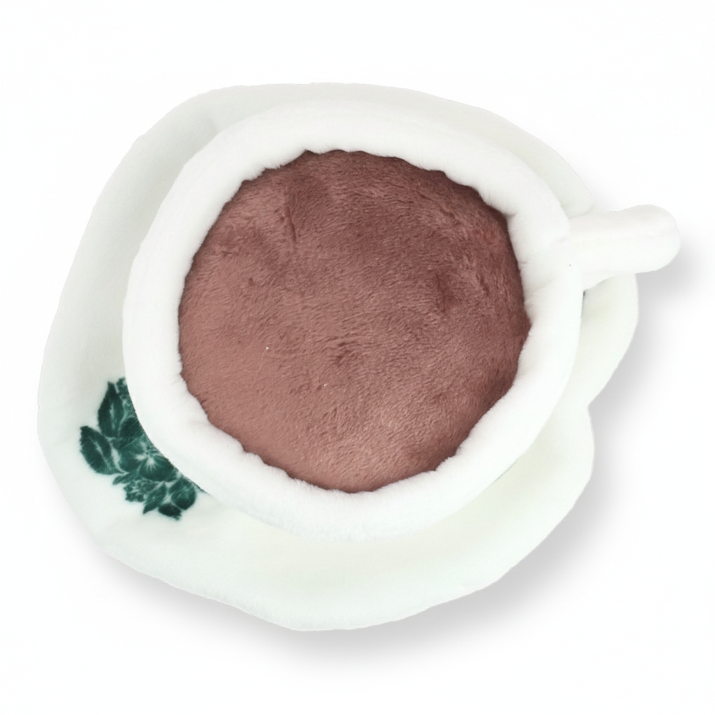 Waggle Kopi Cup Squeakie Chew Toy