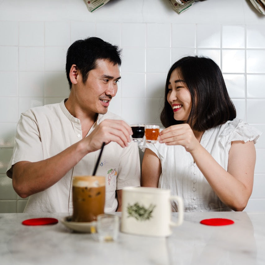 Kopitiam Mug Shot Glass (Set of 3)