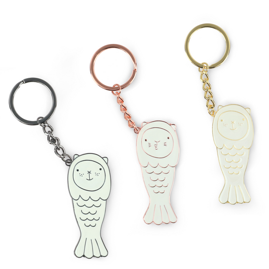 Merlion Chou Chou Keychain