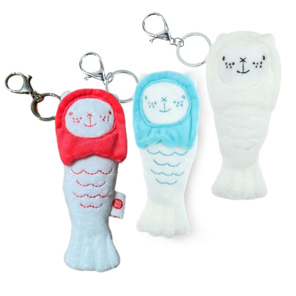 Merlion Chou Chou Mini Keychain