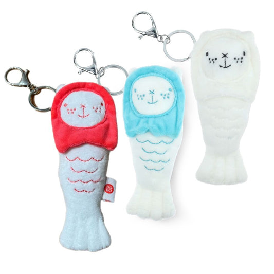 Merlion Chou Chou Mini Keychain
