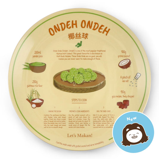 Recipe Plate (Ondeh Ondeh)