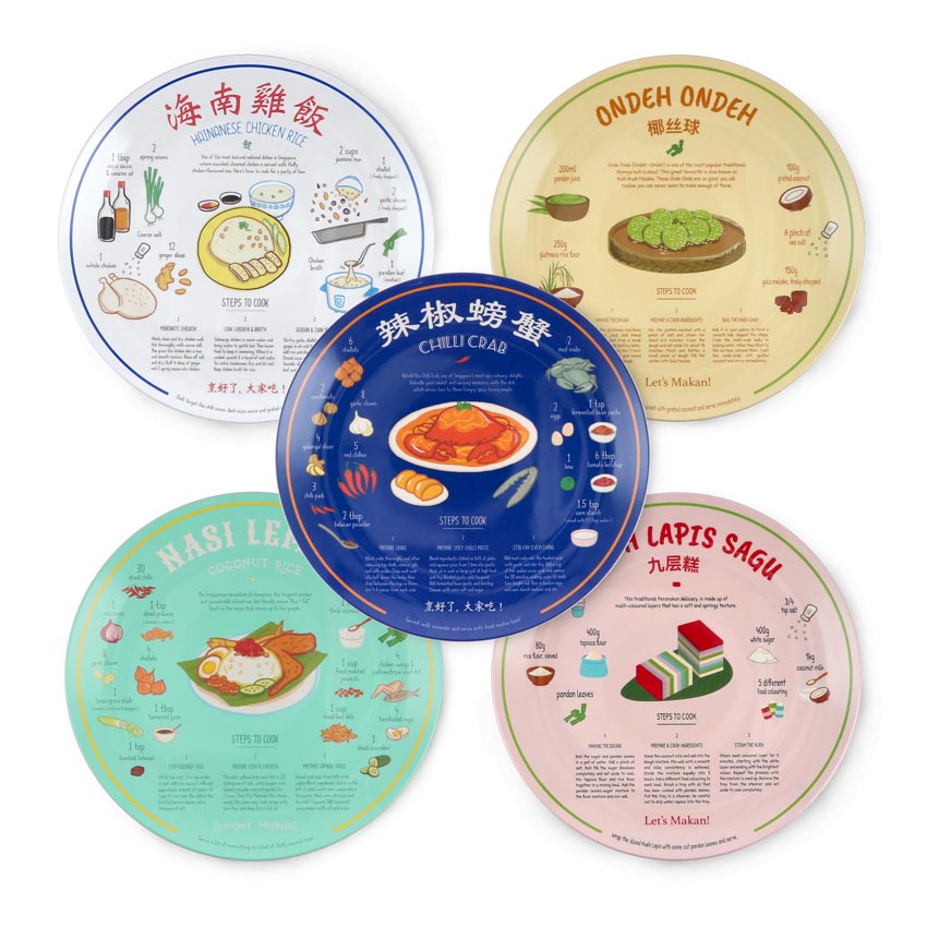 Recipe Plate (Chicken Rice)