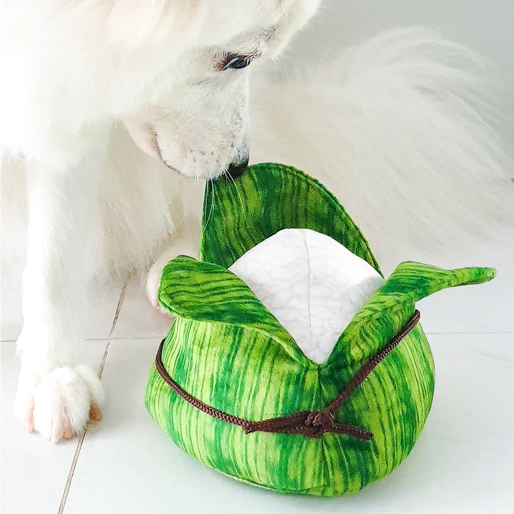 Waggle Rice Dumpling Squeakie Chew Toy (Premium) – NOM