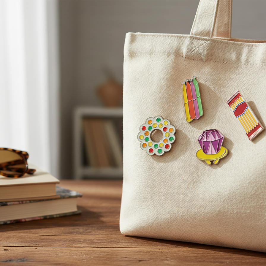 Singapore Retro Sweets Pins