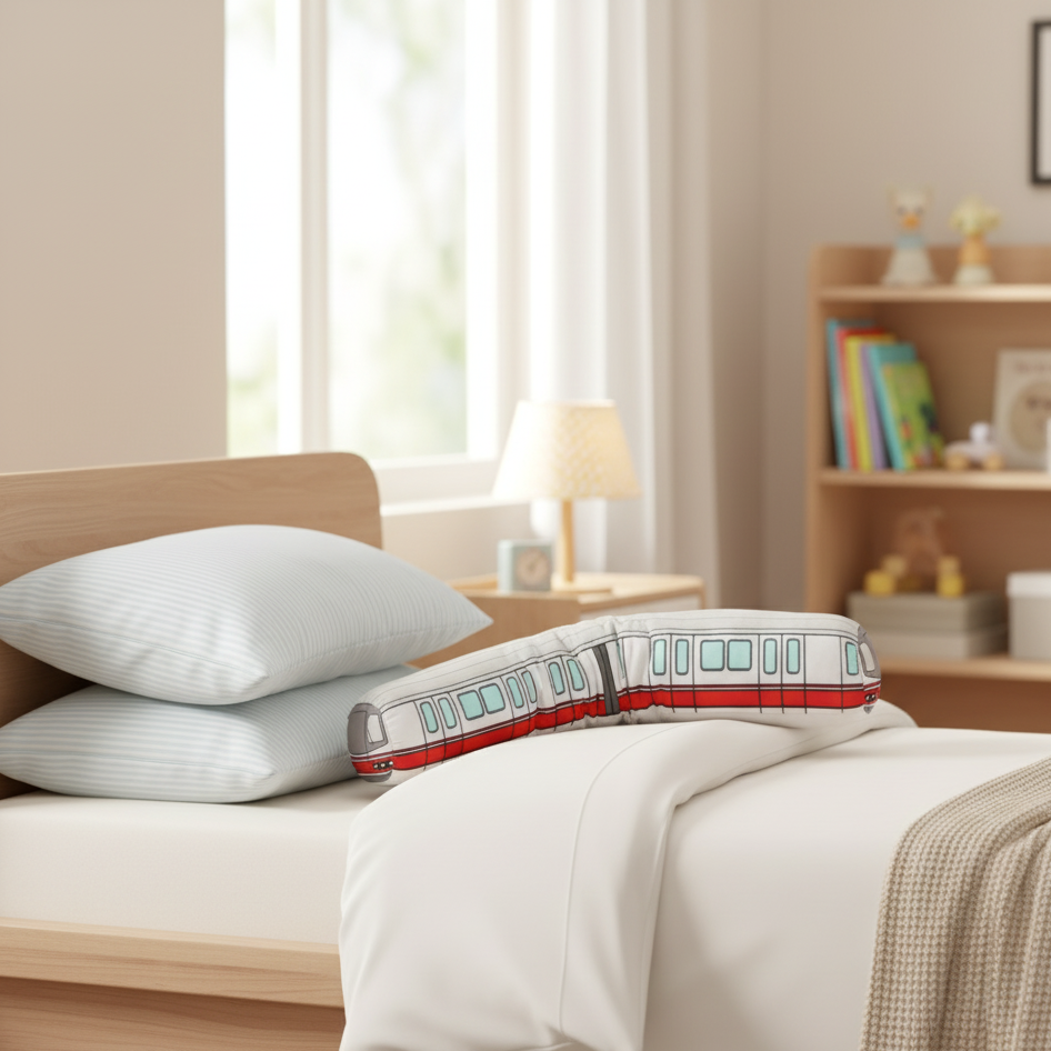 Train Bolster Plush