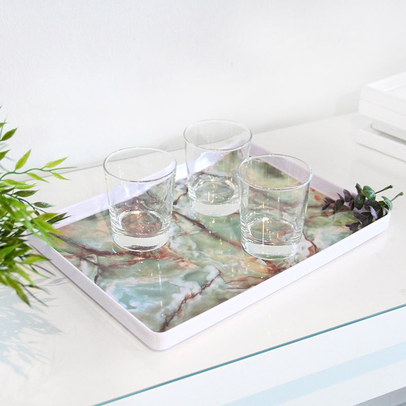 Marble Pattern Serving Tray