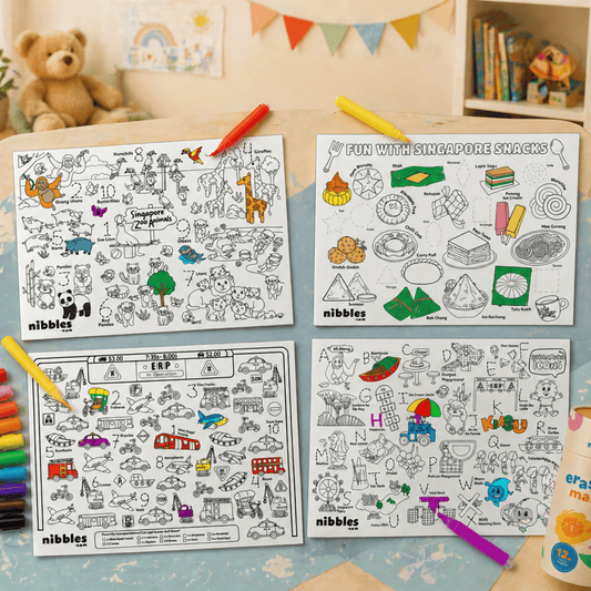 Nibbles by Nom SG Edition Silicone Colouring Mat