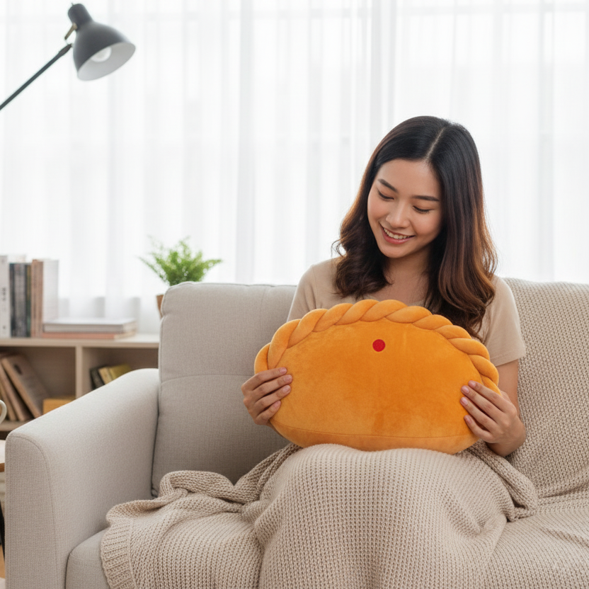 Curry Puff Cushion