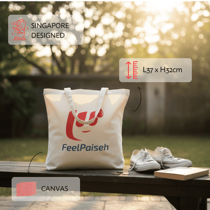 Feel Paiseh Tote Bag