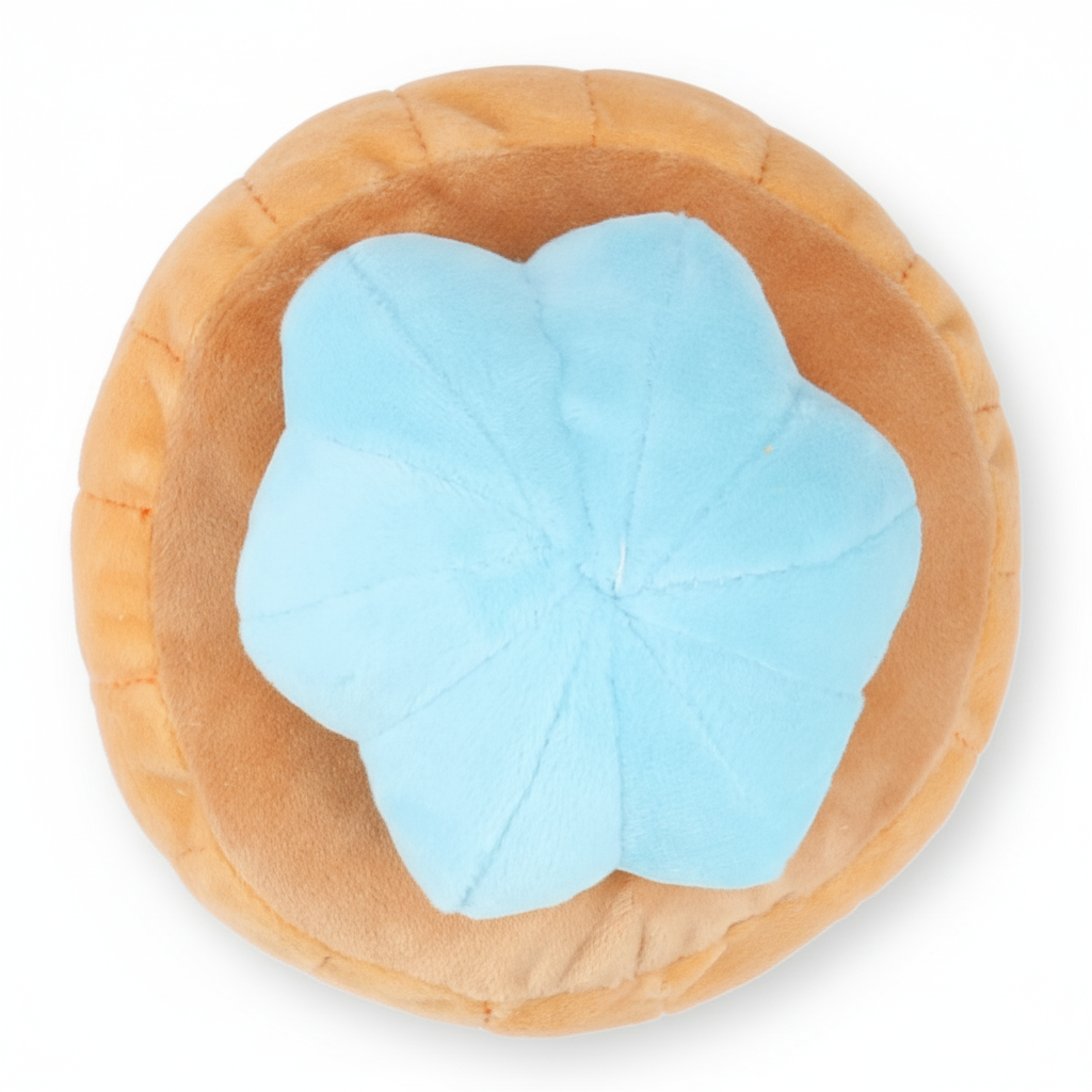 Waggle Gem Biscuit Squeakie Chew Toy