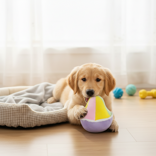 Waggle Ice Kachang Squeakie Chew Toy