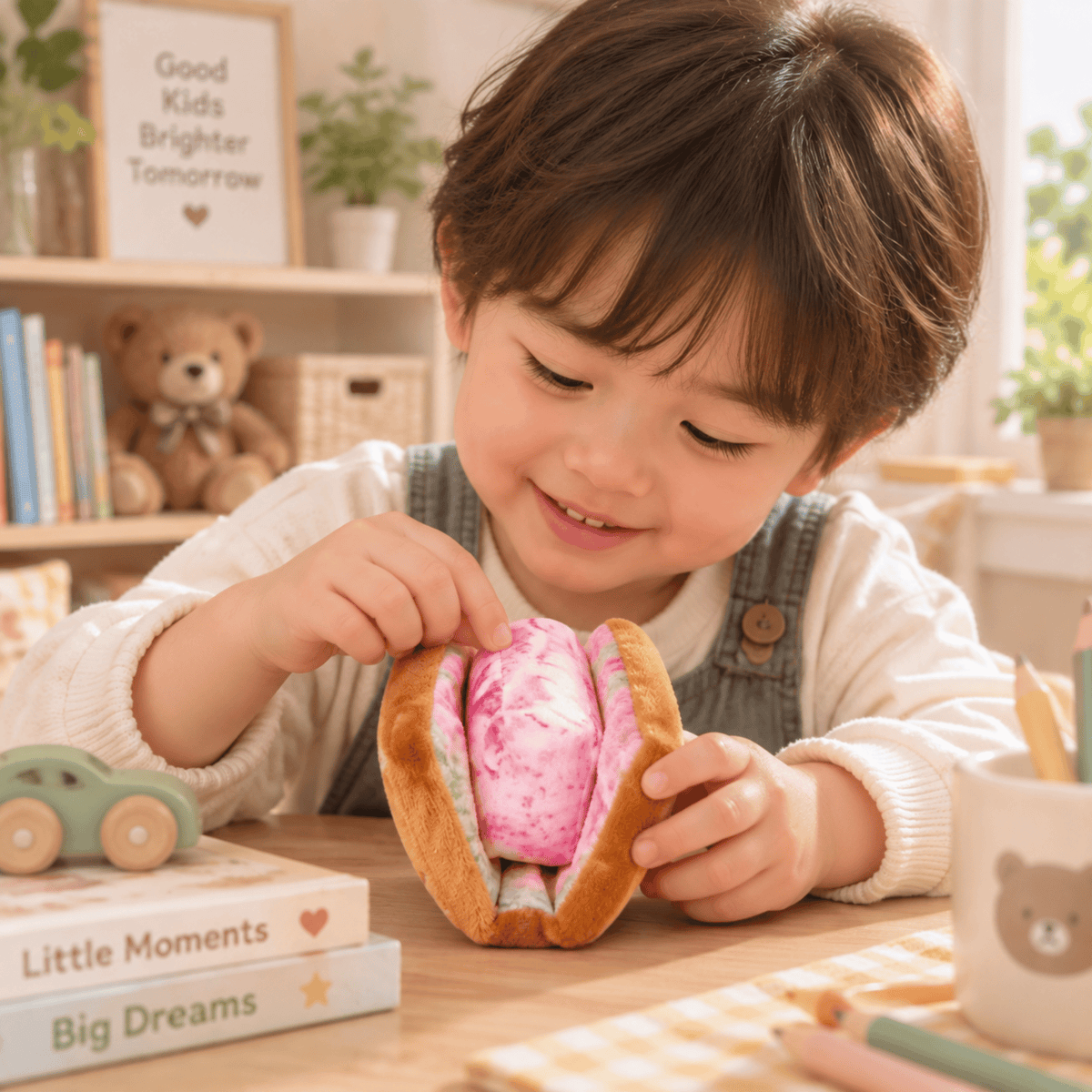Nibbles by Nom Ice Cream Sandwich Play Toy