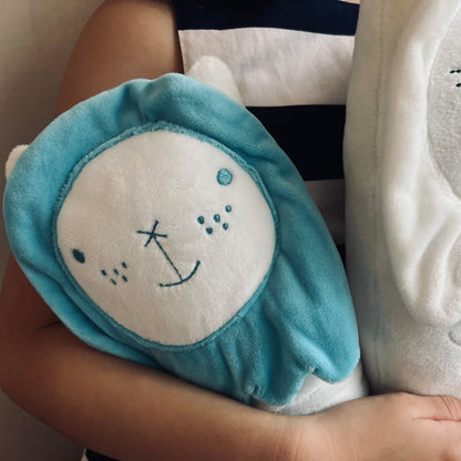 Merlion Chou Chou Plush (Blue)