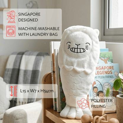 Merlion Chou Chou Plush (Grinning)