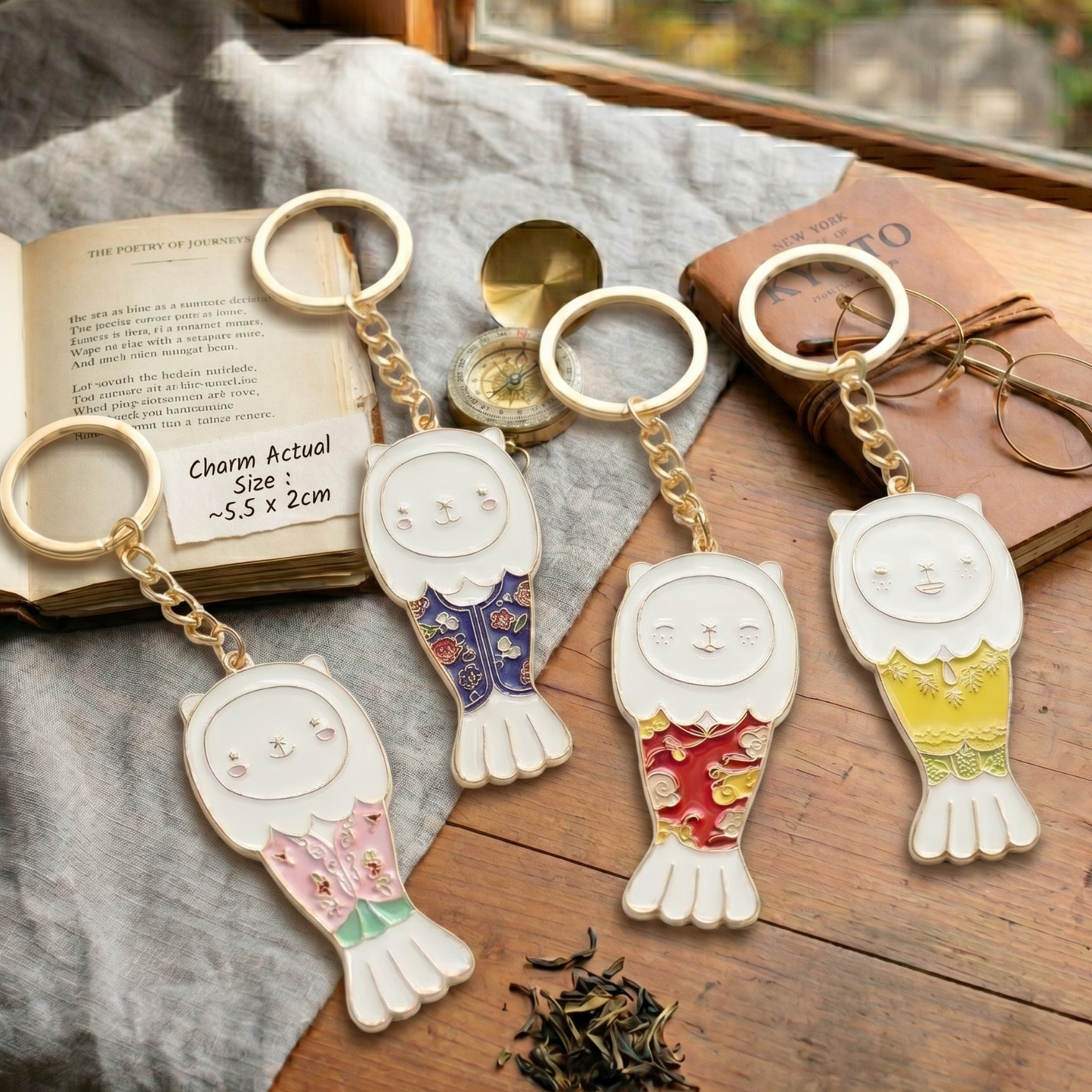 Merlion Outfit Keychain