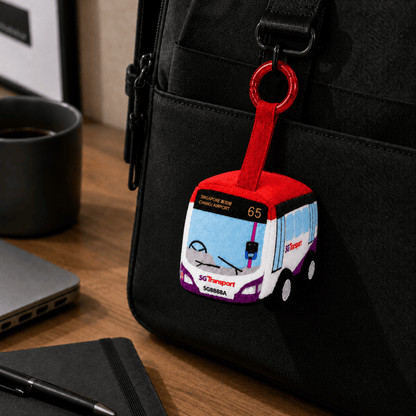 Nibbles by Nom Mini Bus Keychain