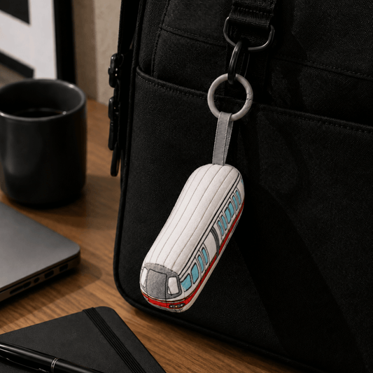 Nibbles by Nom Mini Train Keychain