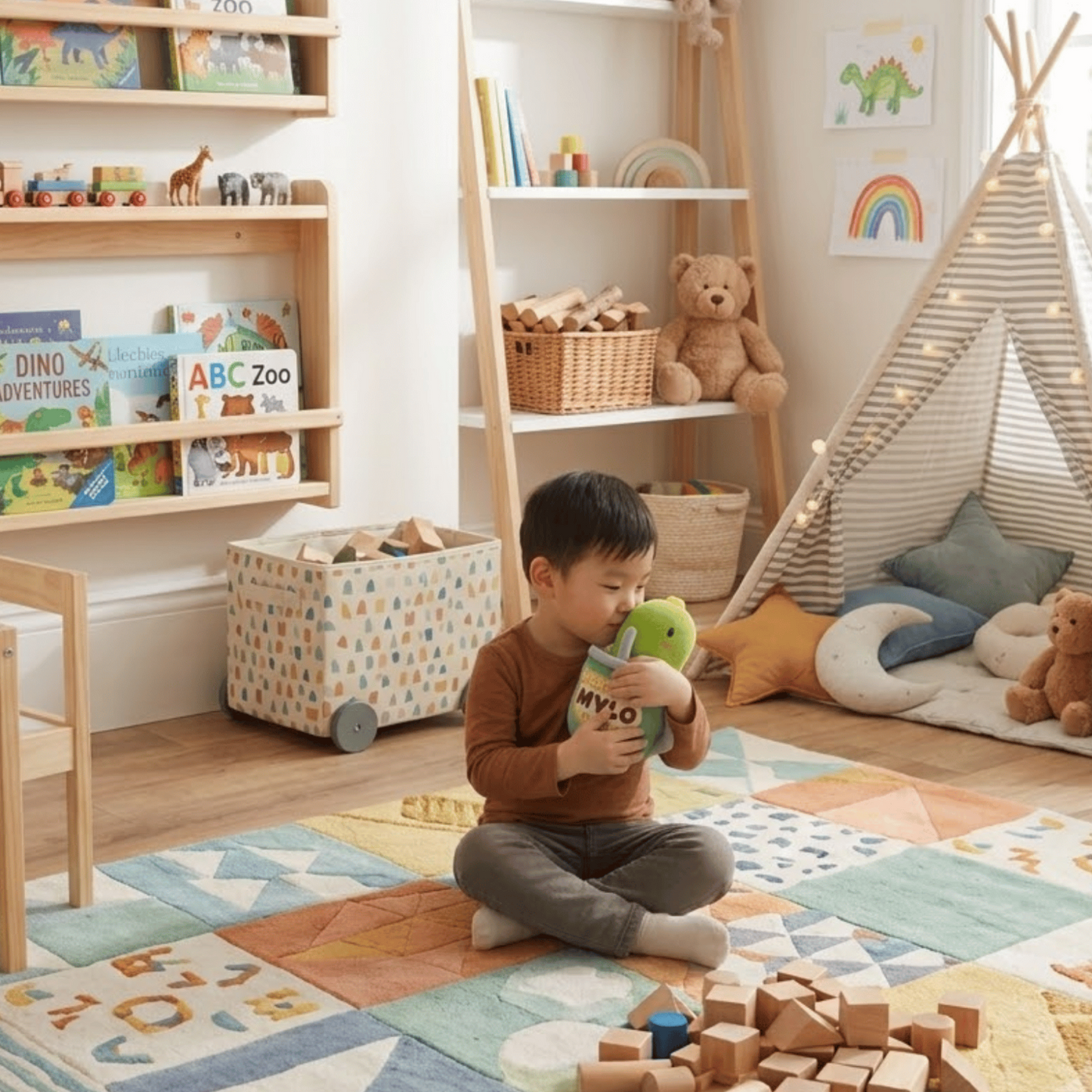 [Pre-order] Nibbles by Nom Mylo Dino Plush - SG Chocolate Malt Drink, Cute Dino Soft Toy & Mylo Cup Stationery Holder