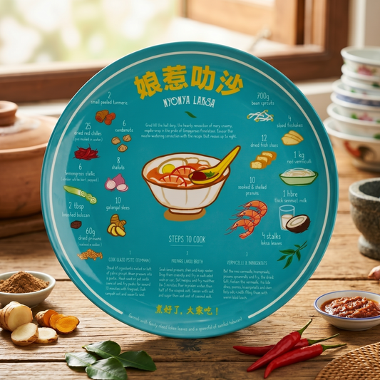 Recipe Plate (Nyoya Laksa)