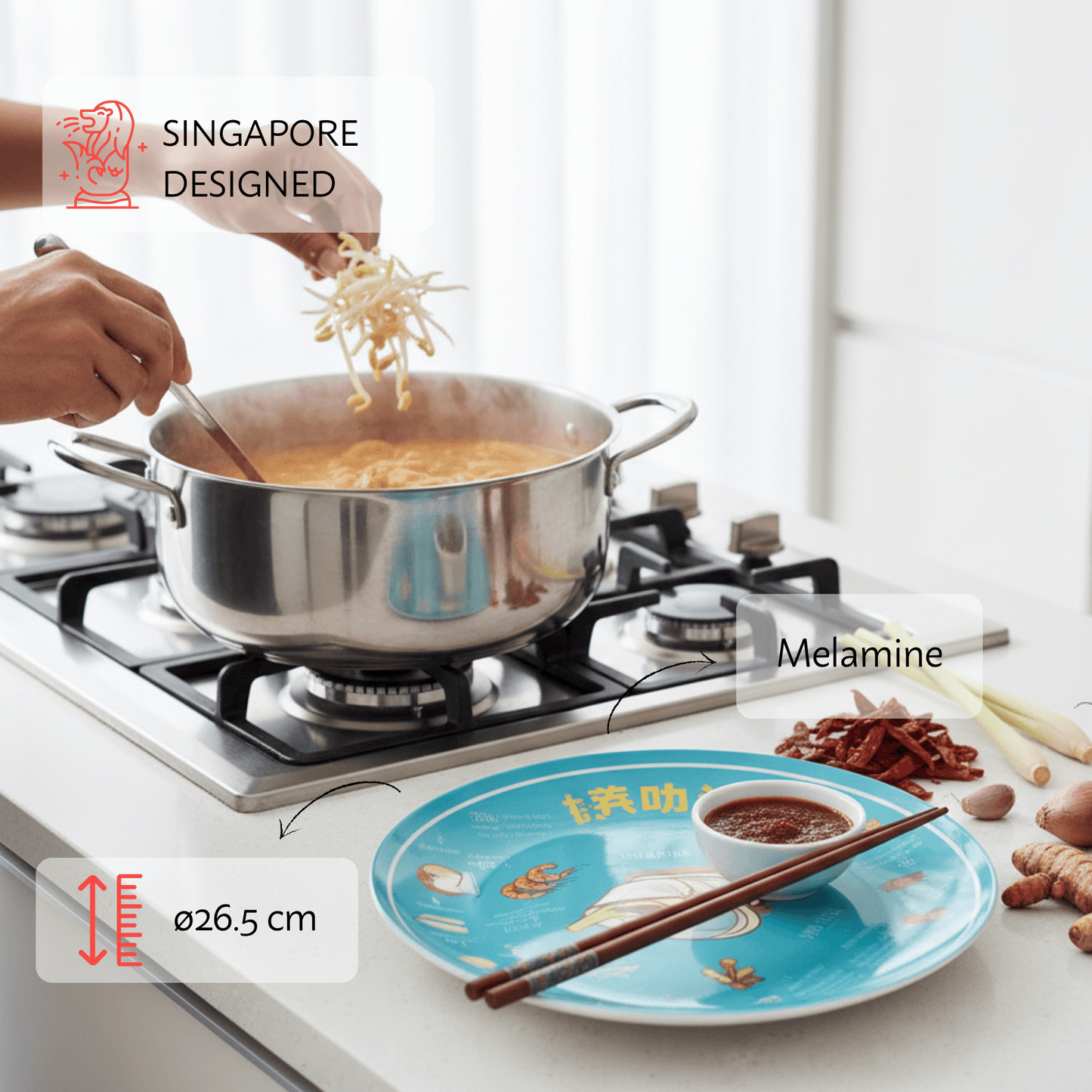 Recipe Plate (Nyoya Laksa)