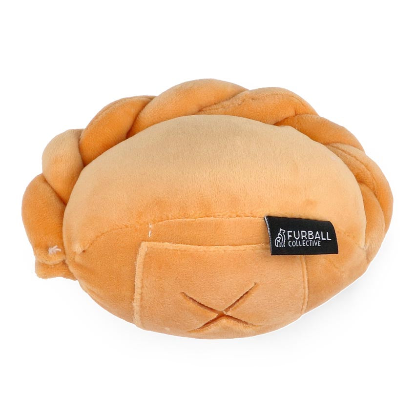 Furball Curry Puff Squeakie Chew Toy