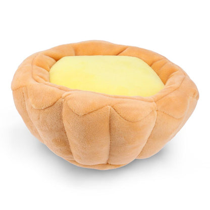 Waggle Egg Tart Squeakie Chew Toy (Premium)