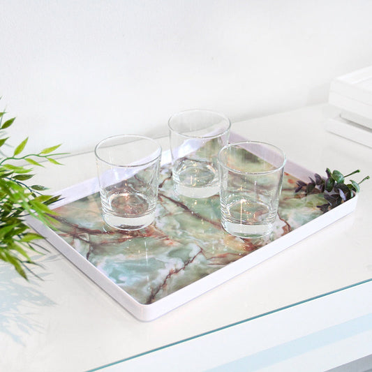 Marble Pattern Serving Tray
