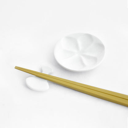 Orchid Saucer + Chopstick Rest